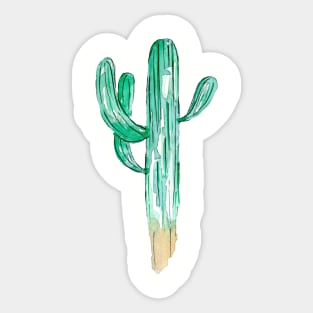 Watercolor Saguaro Sticker